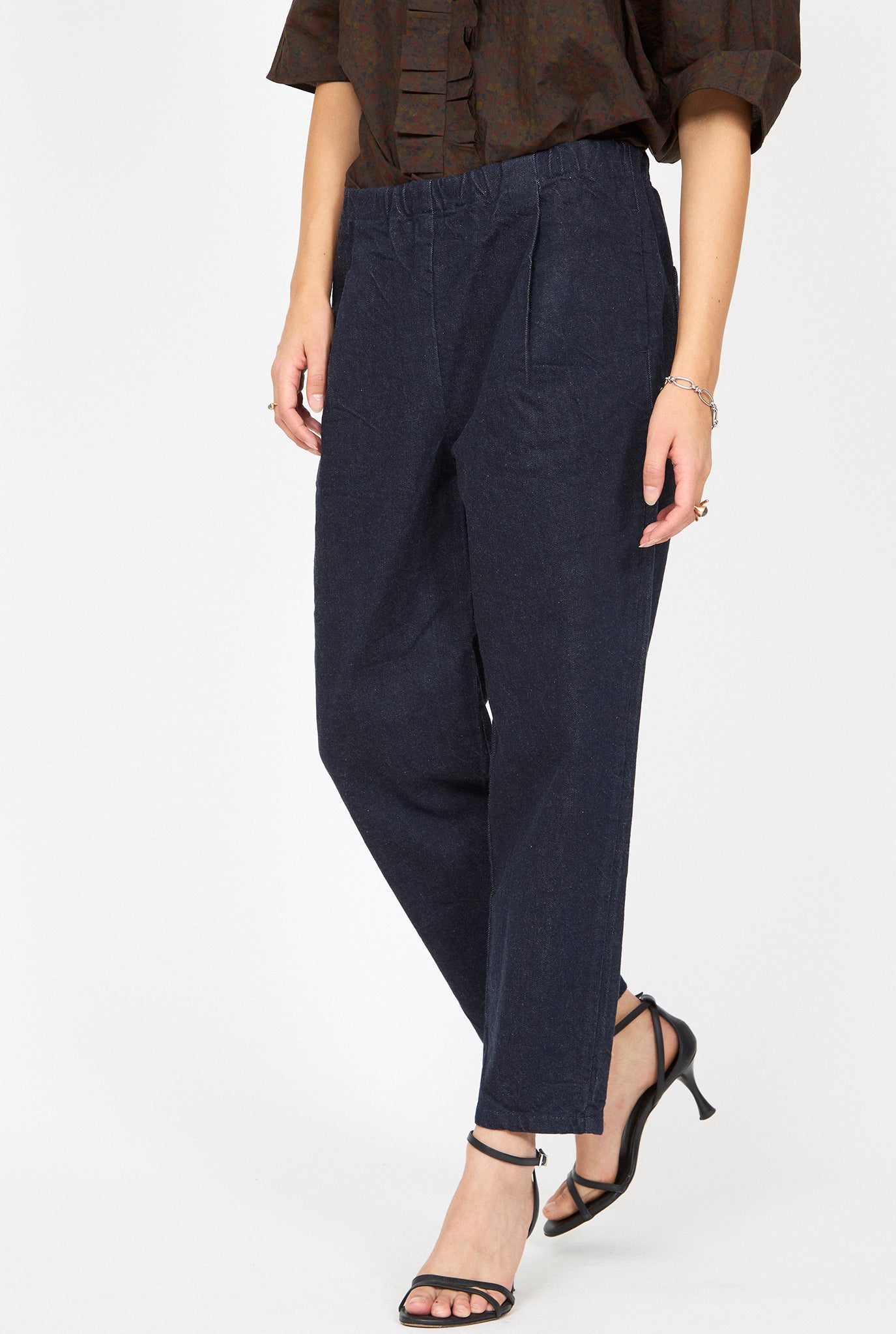 apuntob Indigo Trousers
