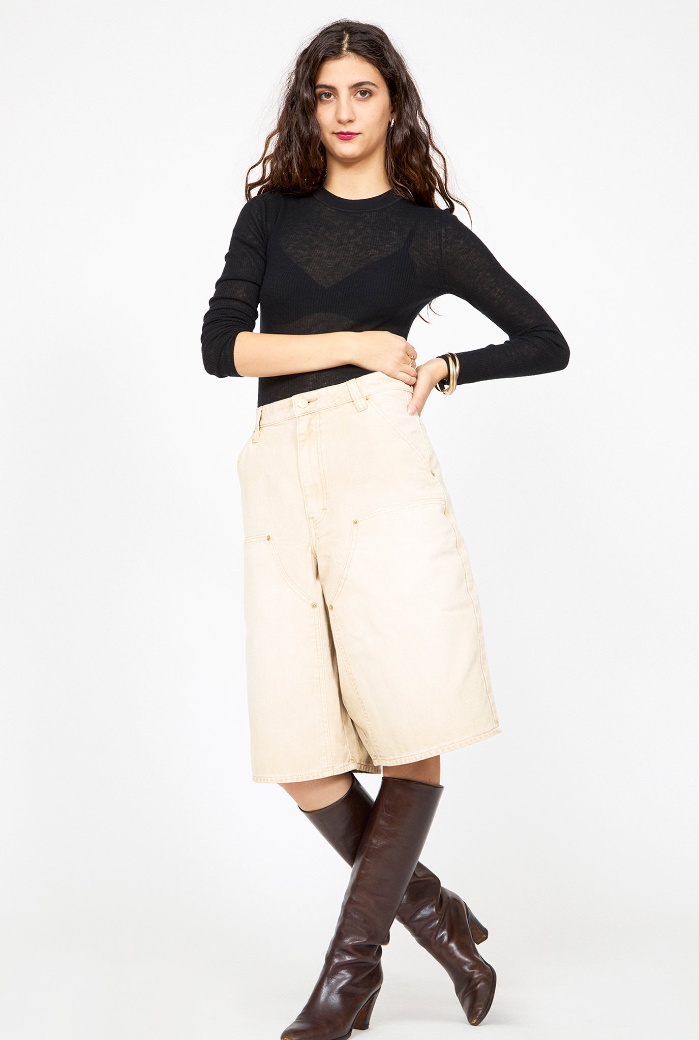 6397 Double Knee Shorts