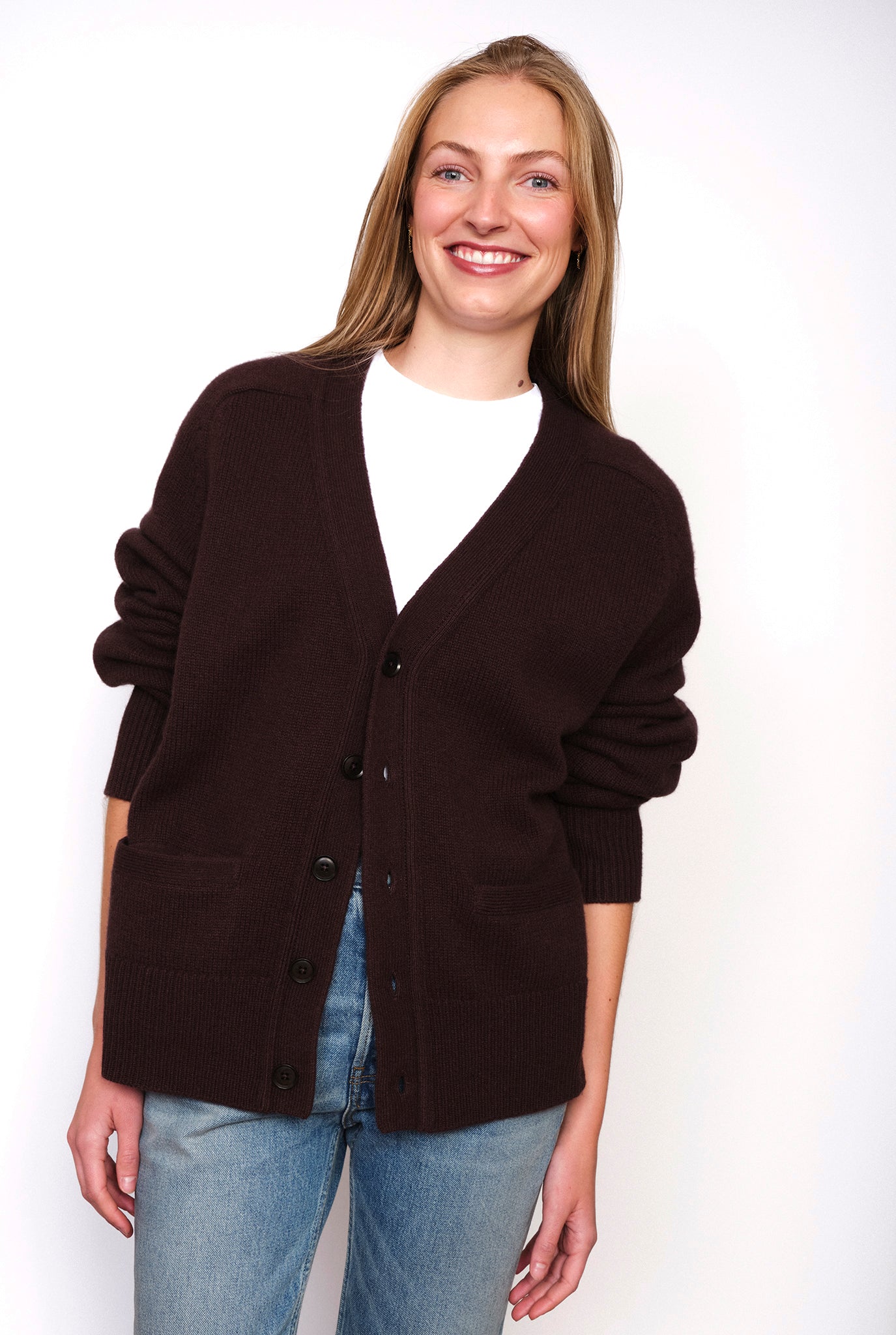 EXTREME CASHMERE Papilli Short Cardigan