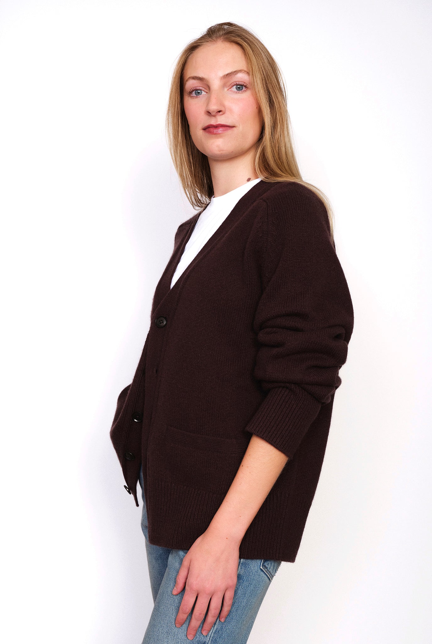 EXTREME CASHMERE Papilli Short Cardigan