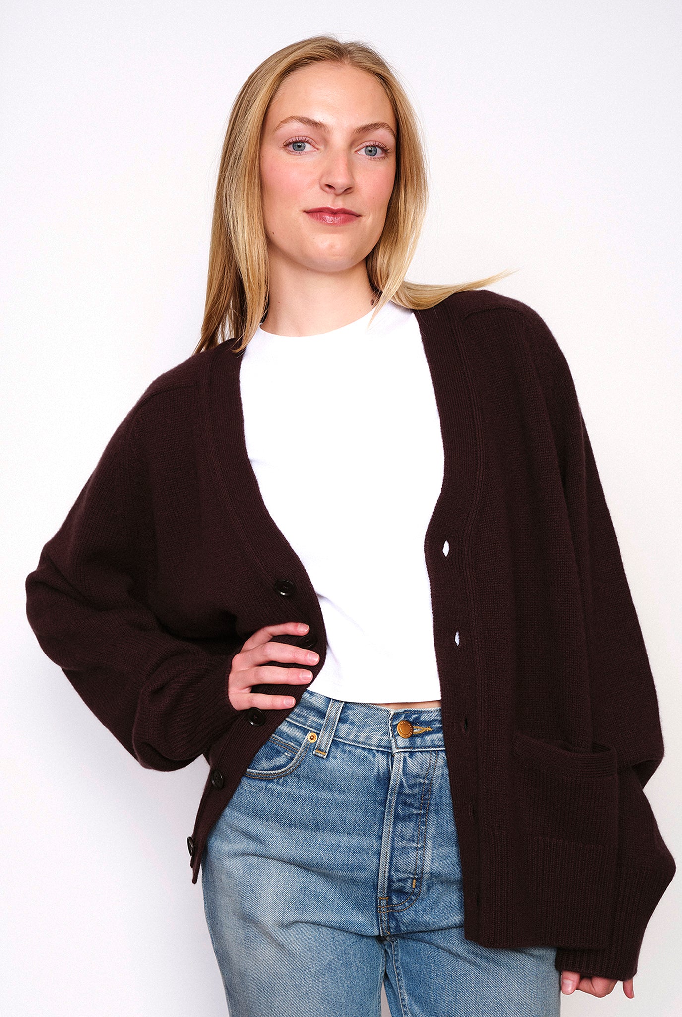 EXTREME CASHMERE Papilli Short Cardigan
